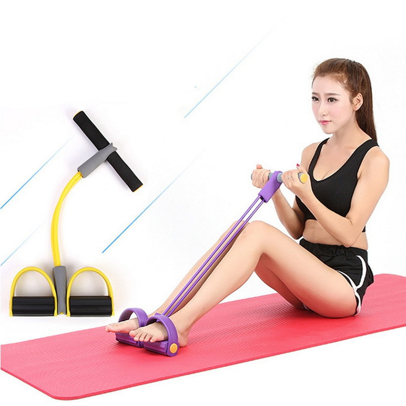 New Single Tube Strong Fitness Resistance Band