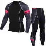 Men Compression Running Suits