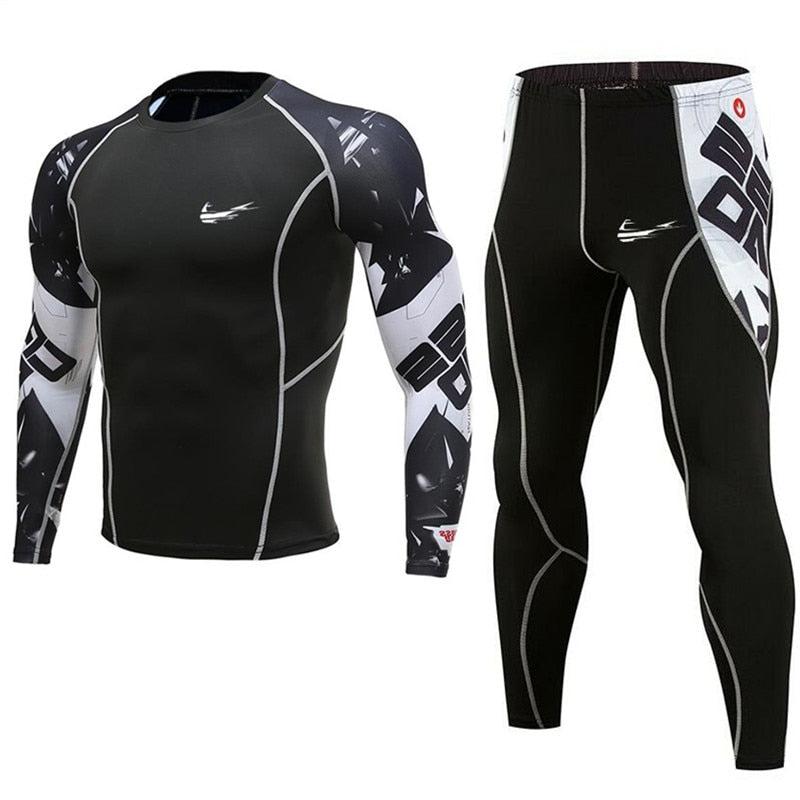 Men's Compression Running Suits