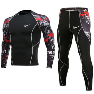 Men's Compression Running Suits