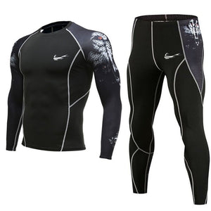 Men's Compression Running Suits