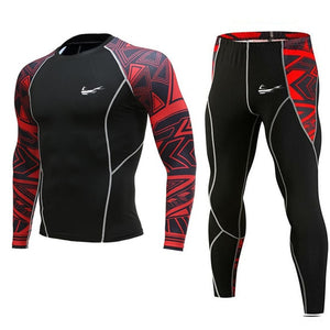 Men's Compression Running Suits