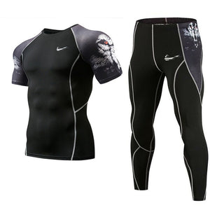 Men's Compression Running Suits