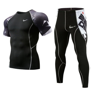 Men's Compression Running Suits