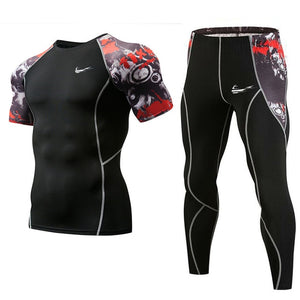 Men's Compression Running Suits