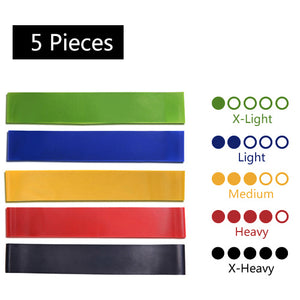 11PCS Cross-fit Resistance Bands